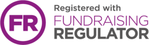 Registered with the Fundraising Regulator badge