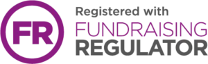 Registered with the Fundraising Regulator badge
